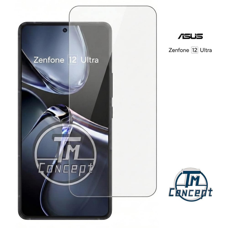 Asus Zenfone 12 Ultra - Verre trempé Standard Premium - Protection écran (Transparent) - TM-Concept® - image couverture