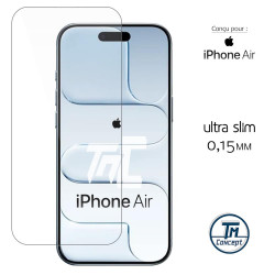 Apple iPhone Air - Verre trempé Ultra Slim 0,15mm - TM-Concept® - image couverture