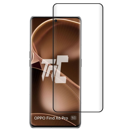 Oppo Find X6 Pro - Verre trempé incurvé 3D Silicone - TM-Concept® - image principale