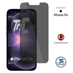 Apple iPhone 17e - Verre Trempé Anti-Espion - gamme Privacy TM-Concept® - image couverture
