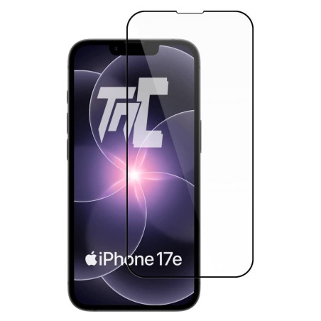 Apple iPhone 17e - Verre trempé intégral Protect - Noir - TM-Concept® - image principale