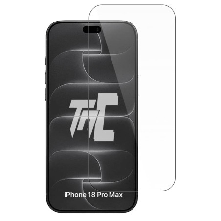 Apple iPhone 18 Pro Max - Verre trempé Standard Premium - Protection écran (Transparent) - TM-Concept® - image principale