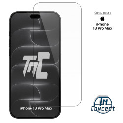 Apple iPhone 18 Pro Max - Verre trempé Standard Premium - Protection écran (Transparent) - TM-Concept® - image couverture