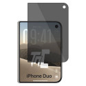 Apple iPhone Duo - Verre Trempé Anti-Espion - gamme Privacy TM-Concept®