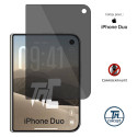 Apple iPhone Duo - Verre Trempé Anti-Espion - gamme Privacy TM-Concept®