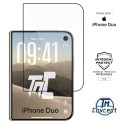 Apple iPhone Duo - Verre trempé intégral Protect - Noir - TM-Concept®