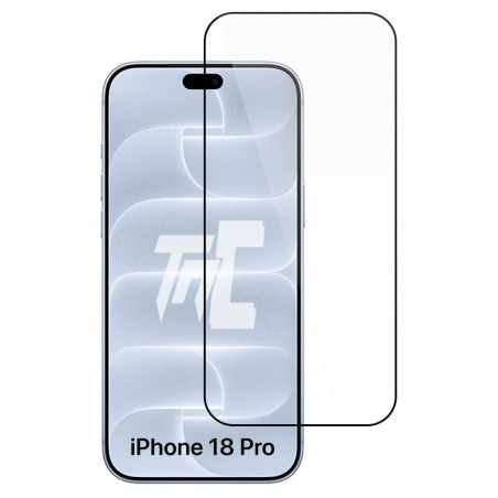 Apple iPhone 18 Pro - Verre trempé intégral Protect - Noir - TM-Concept® - image principale