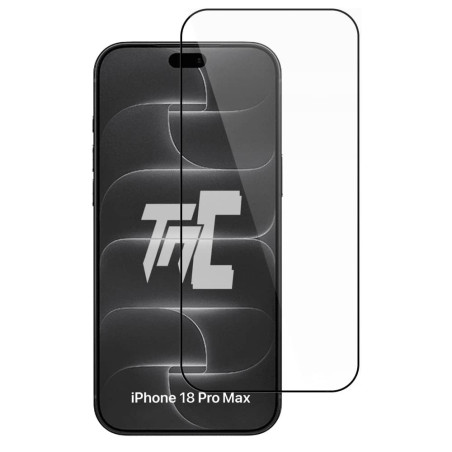 Apple iPhone 18 Pro Max - Verre trempé intégral Protect - Noir - TM-Concept® - image principale