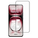 Oppo Reno 12 5G - Verre trempé 3D incurvé - Noir - TM-Concept®