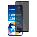 Samsung Galaxy A55 5G - Verre trempé teinté intégral - Noir - TM-Concept® - gamme Intégral Privacy