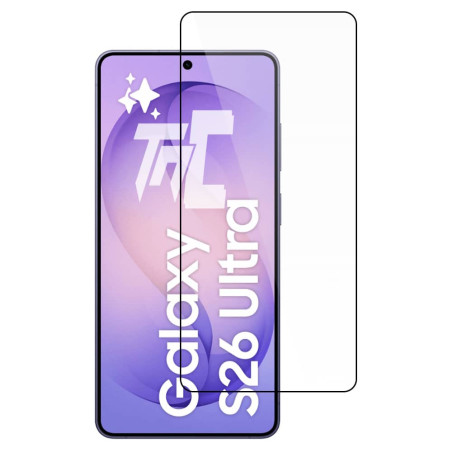 Samsung Galaxy S26 Ultra - Verre trempé intégral Protect - Noir - TM-Concept® - image principale