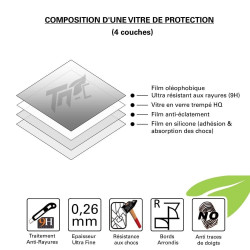 Wiko View Prime - Vitre de Protection Crystal - TM Concept®