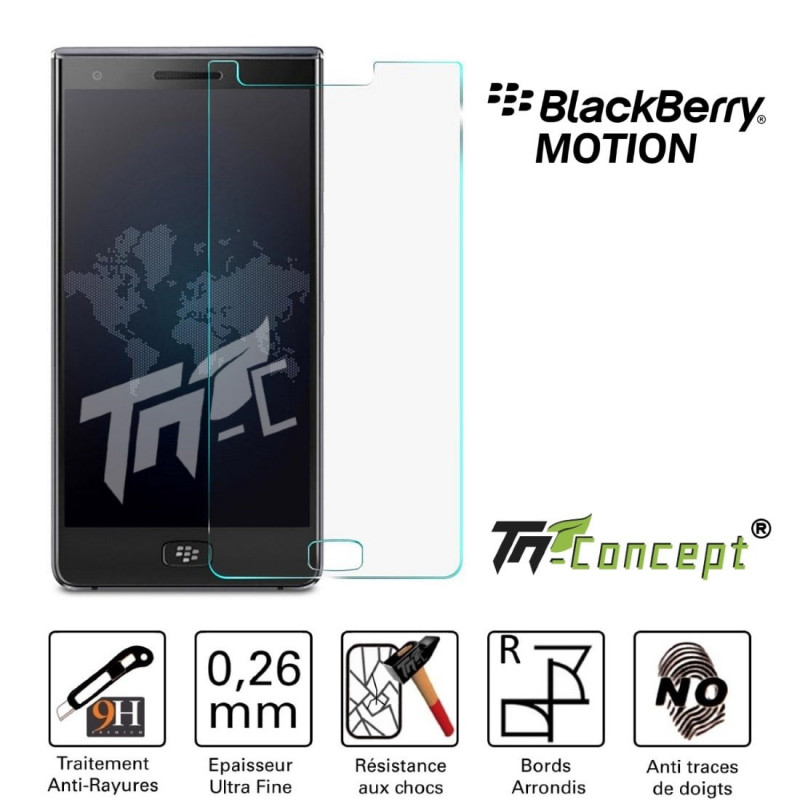 BlackBerry Motion - Vitre de Protection Crystal - TM Concept®