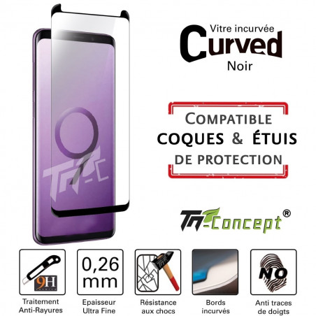 Samsung Galaxy S9 - Vitre de Protection 3D Curved - TM-Concept®