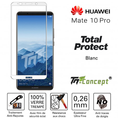 Huawei Mate 10 Pro - Vitre de Protection - Total Protect - TM-Concept®