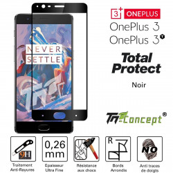 OnePlus 3/3T - Vitre de Protection - Total Protect - TM Concept®