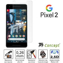 Google Pixel 2 - Vitre de Protection Crystal - TM Concept®