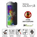 Samsung Galaxy S5 - Vitre  de Protection Anti-Espions - TM-Concept®