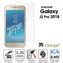 Samsung Galaxy J2 (2018) - Vitre de Protection Standard Premium - TM-Concept® - Verre trempé