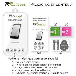 LG G7 (ThinQ) - Vitre de Protection Crystal - TM Concept®