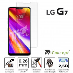 LG G7 (ThinQ) - Vitre de Protection Crystal - TM Concept®