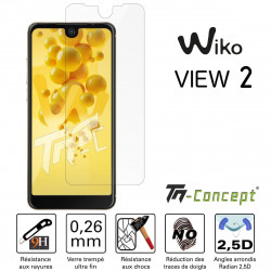 Wiko View 2 - Vitre de Protection Crystal - TM Concept®