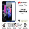 Huawei Honor 9 Lite - Vitre protection intégrale - 100% verre trempé avec cadre Noir - TM Concept®