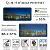 Huawei Honor 9 Lite - Vitre protection intégrale - 100% verre trempé avec cadre Noir - TM Concept®