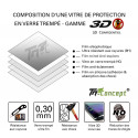 Samsung Galaxy S8 - Verre trempé 3D incurvé teinté anti-espion - TM-Concept®