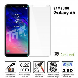 Samsung Galaxy A6 (2018) - Vitre de Protection Crystal - TM Concept®