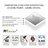 Samsung Galaxy A6 Plus (2018) - Vitre de Protection Crystal - TM Concept®