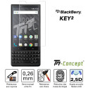 BlackBerry KEY2 - Vitre de Protection Standard Premium - TM-Concept® - Verre trempé