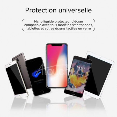 Nano Liquide protecteur d’écran universel - Atouchbo® [flacon de 2,5ml] 