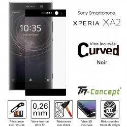 Sony Xperia XA2 - Vitre de Protection 3D Curved - TM Concept®