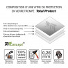 Nokia 8 - Vitre protection intégrale - verre trempé avec cadre Noir - TM Concept®
