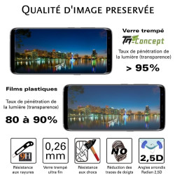 Oppo F5 - Verre trempé TM Concept® - Gamme Crystal