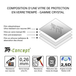 Motorola Moto Z3 / Z3 Play - Verre trempé TM Concept® - Gamme Crystal