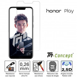 Huawei Honor Play - Verre trempé TM Concept® - Gamme Crystal