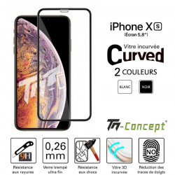 Apple iPhone XS - Vitre de Protection 3D Curved - TM Concept®