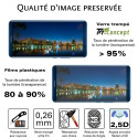 Samsung Galaxy S6 - Vitre de Protection Ultra Slim 0,15 mm - TM Concept®