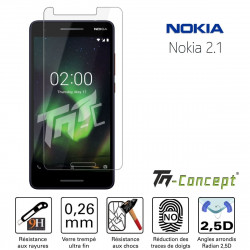 Nokia 2.1 / Nokia 2 (2018) - Verre trempé TM Concept® - Gamme Crystal