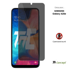 Samsung Galaxy A20e - Verre trempé Anti-Espions - TM Concept®