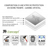 LG K11 (LG K11+ / K11 Alpha) - Verre trempé TM Concept® - Gamme Crystal