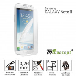 Samsung Galaxy Note 2 - Vitre de Protection Crystal - TM Concept®