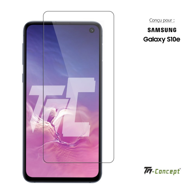 Vitre de protection en verre trempé Samsung Galaxy S10e - TM Concept®