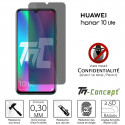 Huawei Honor 10 Lite - Verre trempé Anti-Espions - TM-Concept®