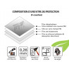 HTC One E9 - Vitre de Protection Crystal - TM Concept®