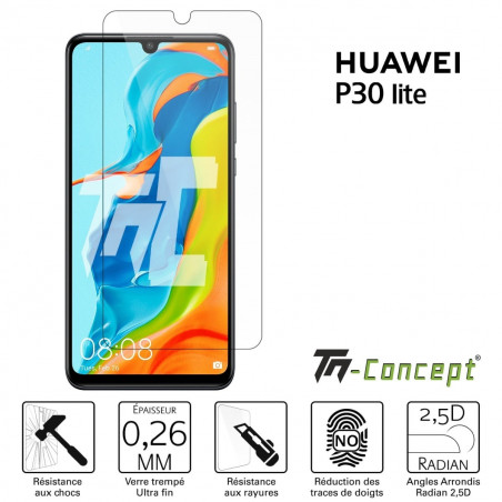 Huawei P30 Lite - Verre trempé TM Concept® - Gamme Crystal