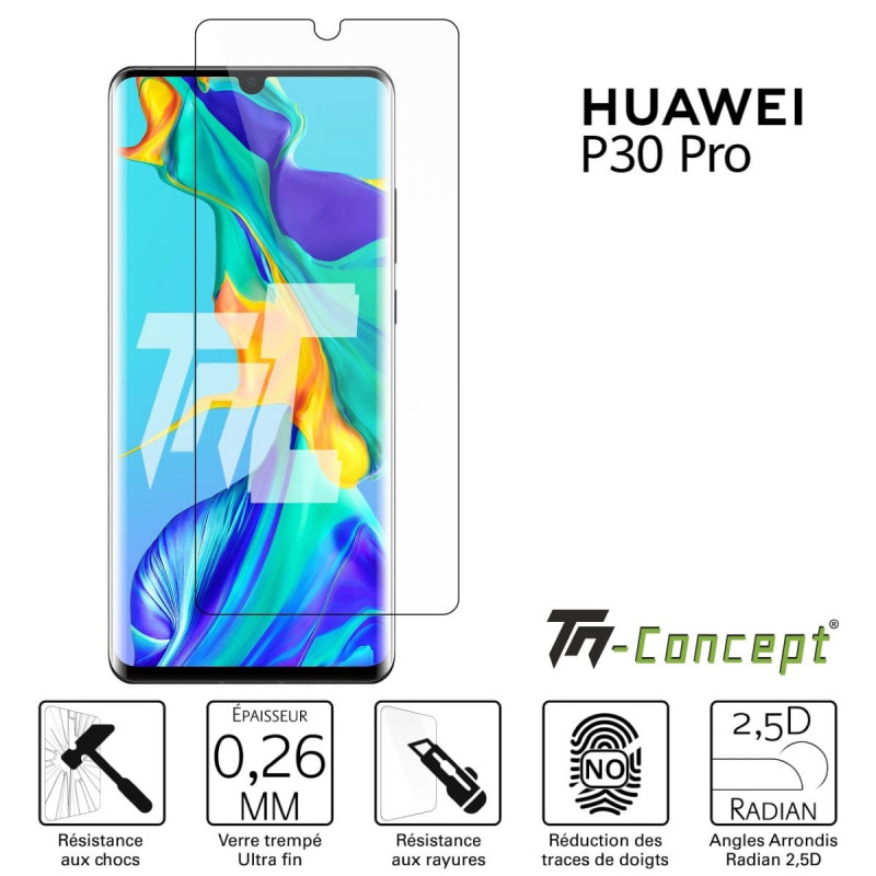 Huawei P30 Pro - Verre trempé TM Concept® - Gamme Crystal