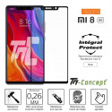 Xiaomi Mi 8 SE - Verre trempé intégral Protect Noir - adhérence 100% nano-silicone - TM-Concept®